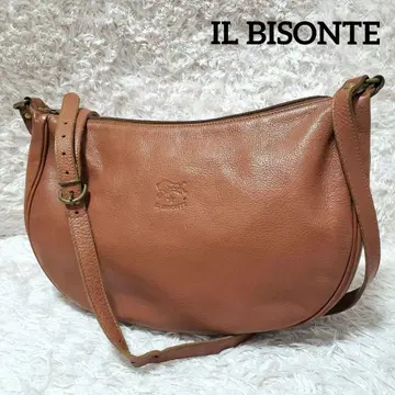IL BISONTE 일비종떼 하프문 숄더백 크로스 바디