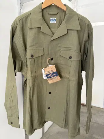 ARMY TWILL 셔츠 COTTON SLAB UTILITY SHIRT