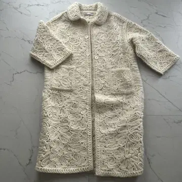 자라 니트 코트