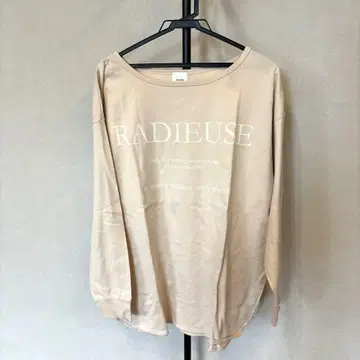 Spick & Span RADIEUSE 로고 롱 티셔츠