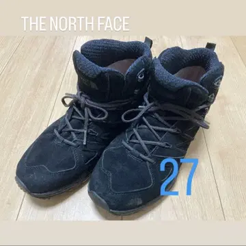 고어텍스 THE NORTH FACE 등산화 27 사이즈 블랙