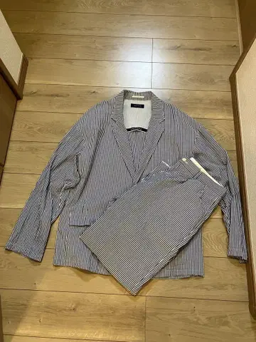 NAUTICA 노티카 시어서커 셋업 싱글 자켓 팬츠