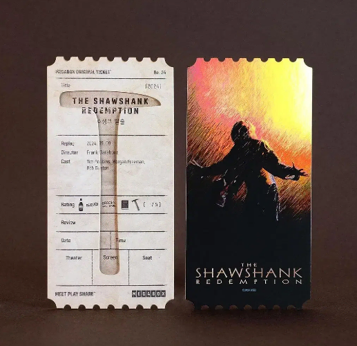 The Shawshank Redemption Original Ticket