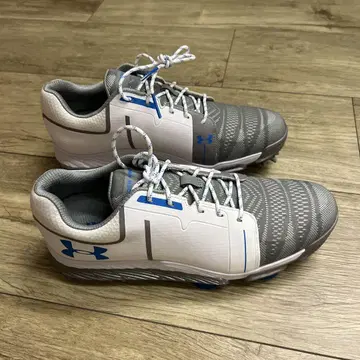 Under Armour 골프화 화이트/그레이/블루