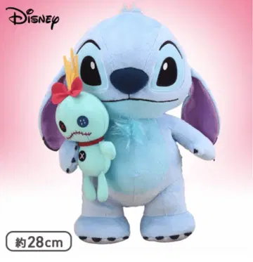 스티치 스쿱과 함께 봉제 인형 디즈니