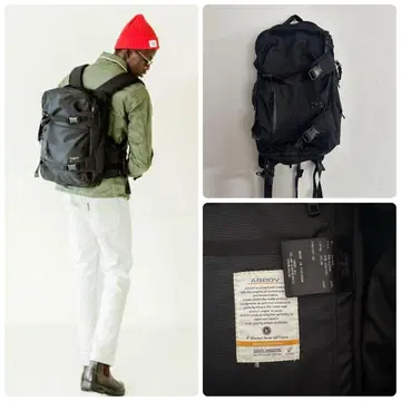 AS2OV:CORDURA DOBBY 305D S BLACK: 백팩