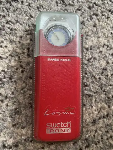 빈티지 SWATCH Irony loomi Zebah YGS9000 B