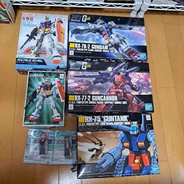 HG 1/144 건담 프라모델 세트 건담 건캐논 건탱크 V 작전