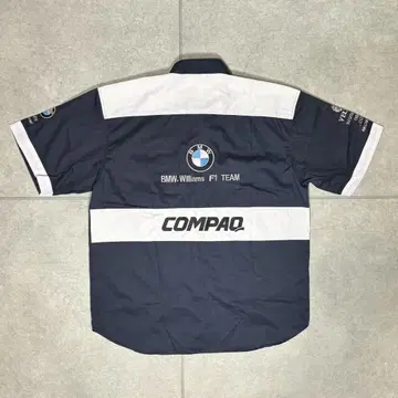 데드스탁 BMW Williams 피트 셔츠 F1 기업 레이싱