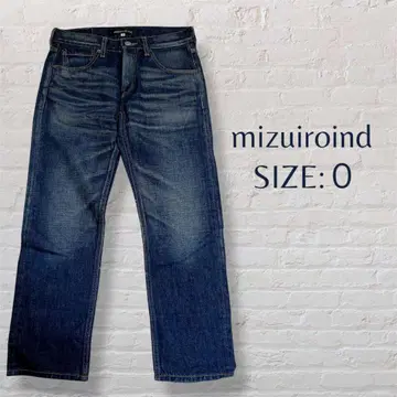 mizuiroind 데님 사이즈 0 일본제 빈티지풍
