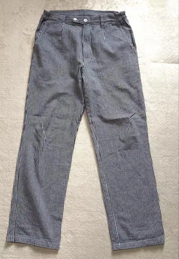 독일군 셰프 팬츠 쿡 팬츠 50 셰퍼드 체크 워크 팬츠