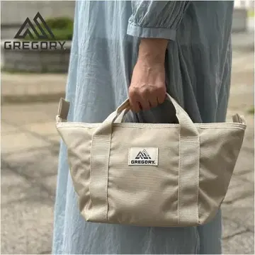 미사용에 가까운 GREGORY 그레고리 보트 토트 S 베이지 138631