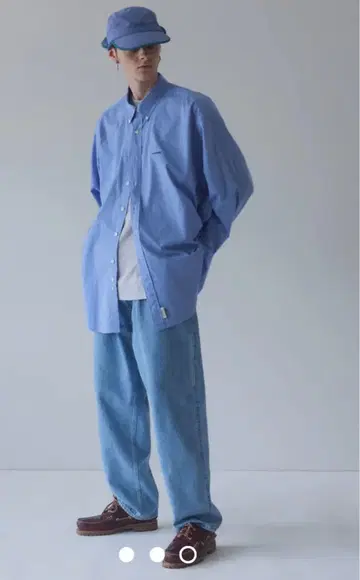 24SS Tech Logo Big BD Shirt 세단 올 파파스