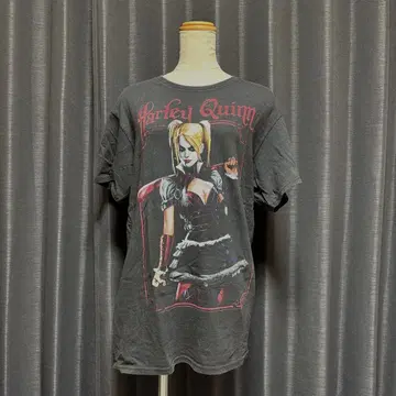 Harley Quinn 그래픽 티셔츠 다크 그레이