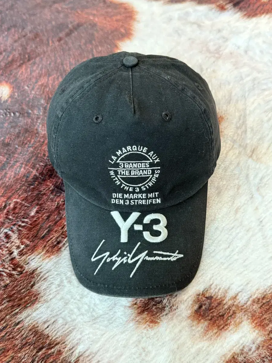 Y-3 Yohji Yamamoto Adidas Ball Cap Black OS