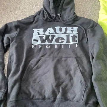 RWB 블랙 후드티 S 사이즈