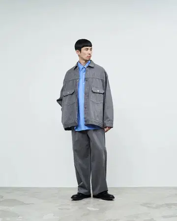 그라프페이퍼 그레이 자켓 사이즈 2