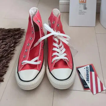 컨버스 올스타 네온 코랄 24.5cm
