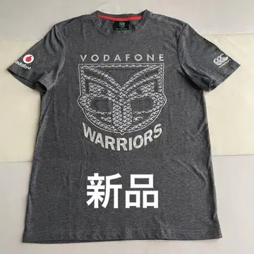 NZ Warriors 럭비 의류 그레이 Vodafone 티셔츠