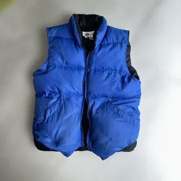 Crescent Down Works 다운 베스트 S 파랑