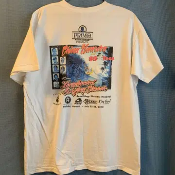 2010년 하와이 와이키키 롱 보드 서핑 대회 기념 티셔츠