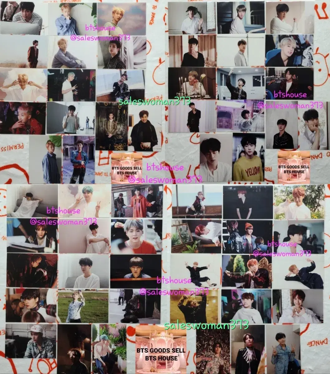 BTS Today's Exhibition Printed Photo Binder Season 1 Season 2 Season 3 105 sheets