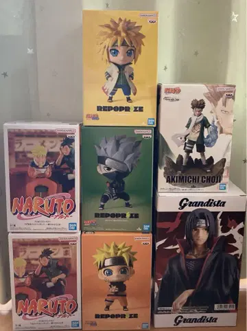 NARUTO 나루토 질풍전 피규어 7종