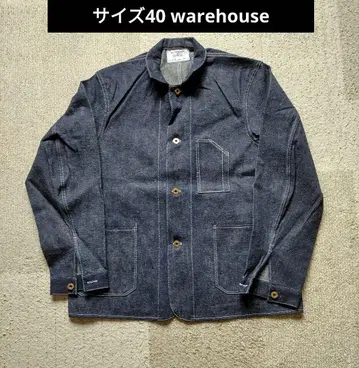 40 warehouse 웨어하우스 커버올 2224 데님 자켓