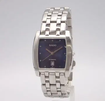 가동 제품 RADO 라도 플로렌스 토노 케이스 데이트 손목시계 남성용
