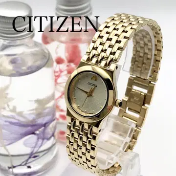 작동 손목시계 CITIZEN 시티즌 골드 여성용 새상품 배터리 A13