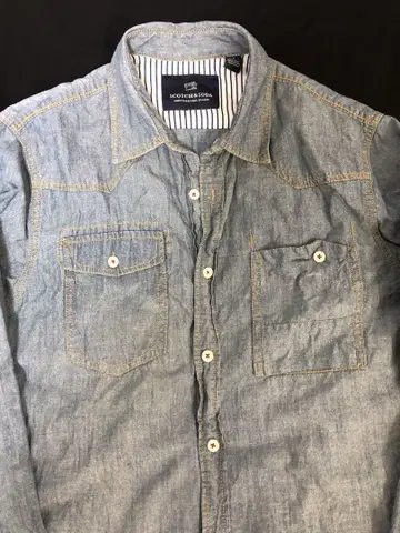 SCOTCH&SODA 스카치 앤 소다 데님 셔츠 L