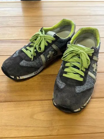 PREMIATA 스니커즈 483 그레이 그린 26cm 사이즈 41