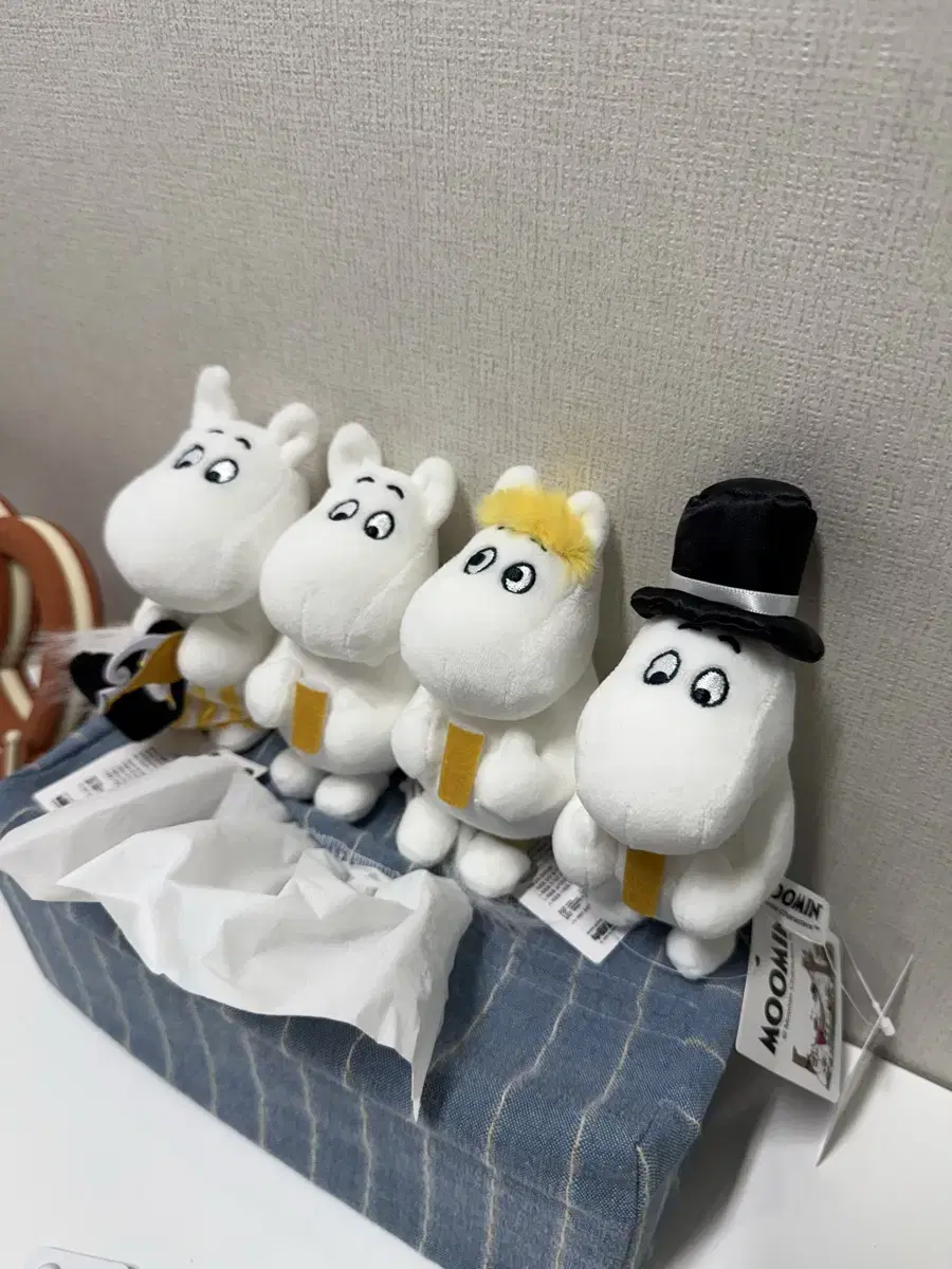 (새상품 일괄) 무민 인형 키링