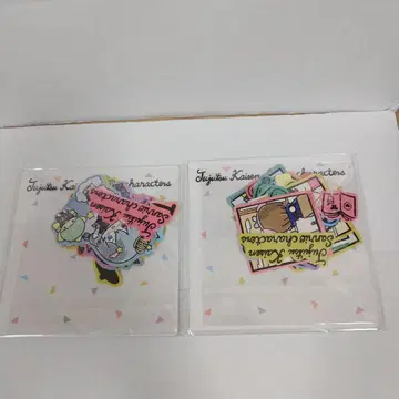 주술회전 산리오 캐릭터 플레이크 씰