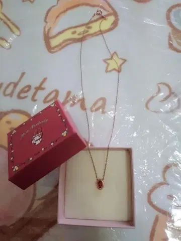 마이멜로디 레이스 모티브 목걸이