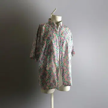 유럽 80s 90s 빈티지 반팔 셔츠 상의 Goodman