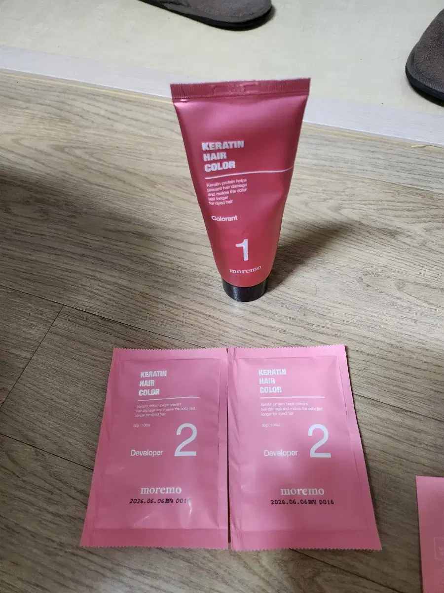 Moremo Keratin Hair Color Milk Blonde