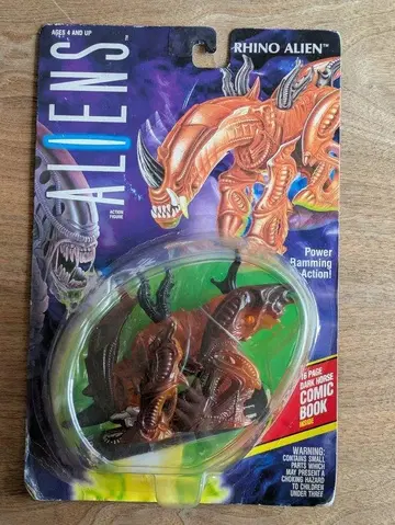 에이리언 사이 에이리언 Rhino Alien 피규어 Kenner