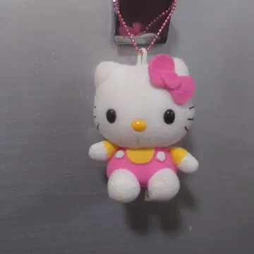 레어 헤이세이 레트로 키티 마스코트 키링