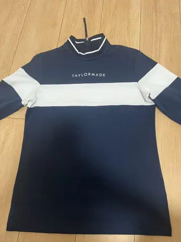 TAYLORMADE 하이넥 긴팔 상의 네이비