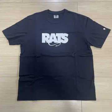 RATS 랏츠 BOX 로고 티셔츠