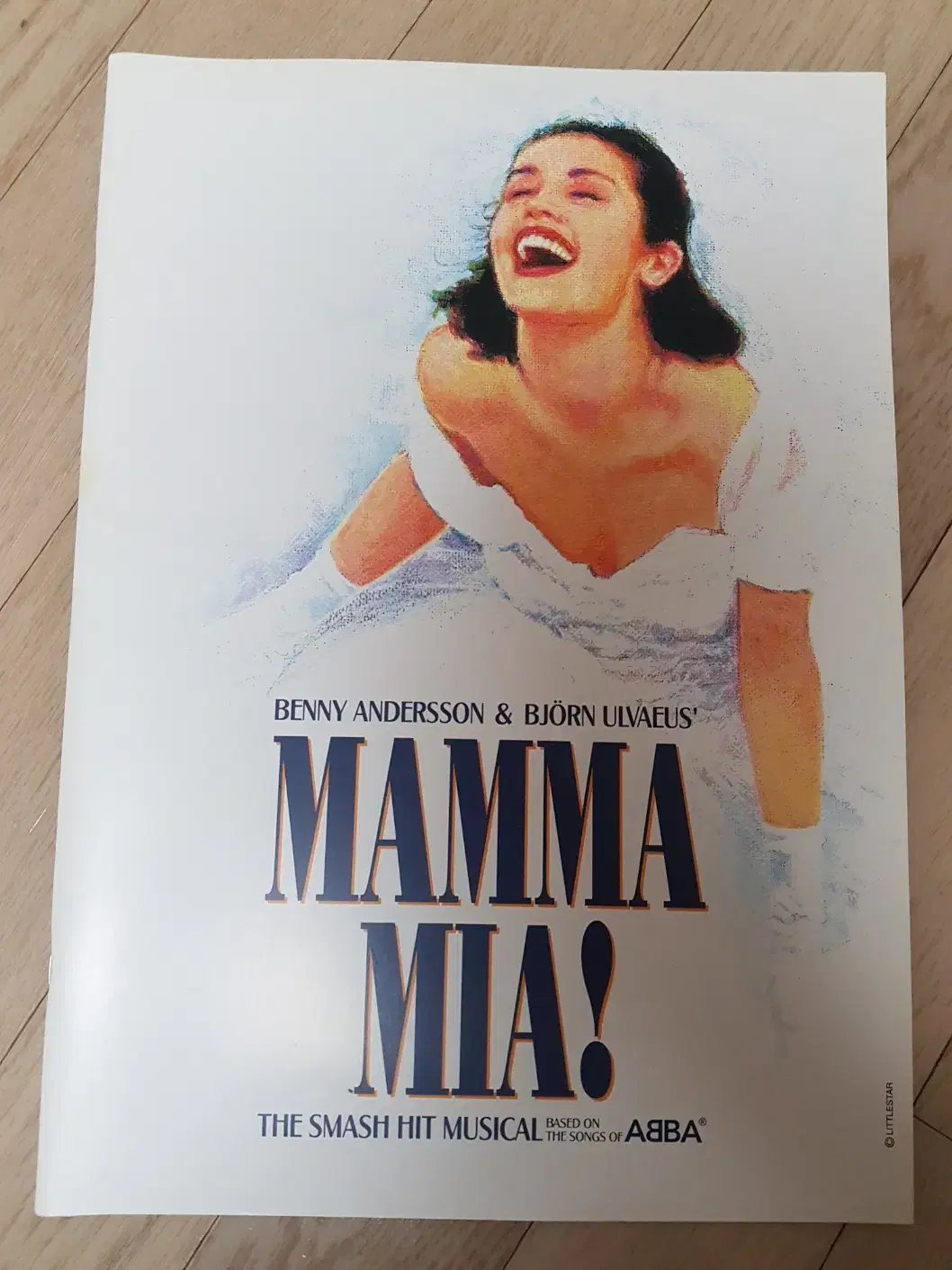 Musical Mamma Mia New York Broadway Program Art Book