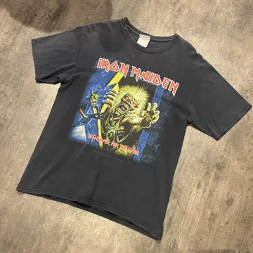 IRON MAIDEN 티셔츠 I 아이언 메이든 밴딩 티 2005년 제작