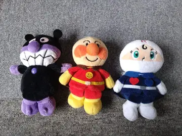 호빵맨 봉제 인형 3종 세트