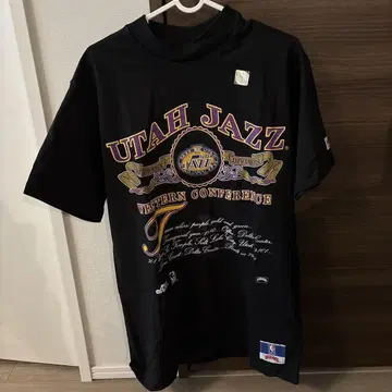 UTAH JAZZ 웨스턴 컨퍼런스 티셔츠 블랙