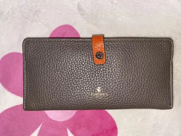 가격 인하! PELLE BORSA/펠레보르사 슬림 지갑 소가죽 used