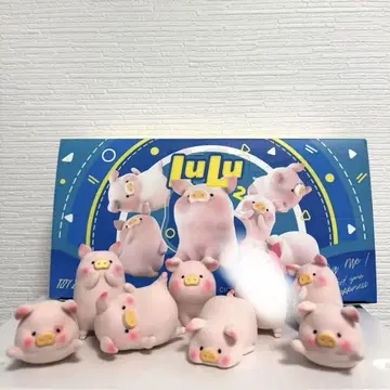 lulu 새끼 돼지 피규어 토이 original2 세트
