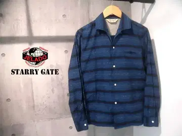 Starry Gate JELADO 젤라드 도비 오픈 카라 셔츠