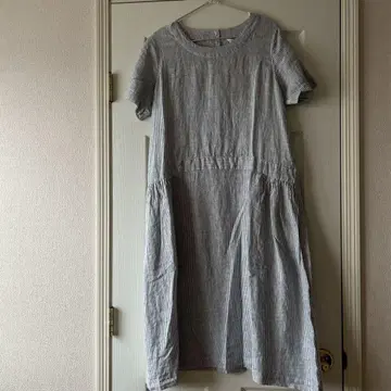 가격 인하  산 밸리  린넨  원피스  내추럴