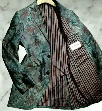 ETRO 44 꽃무늬 썸머 테일러드 자켓
